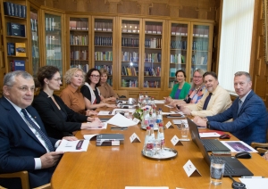 Latvijas un Tieslietu padomju pārstāvju tikšanās
