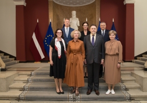 Latvijas un Tieslietu padomju pārstāvju tikšanās