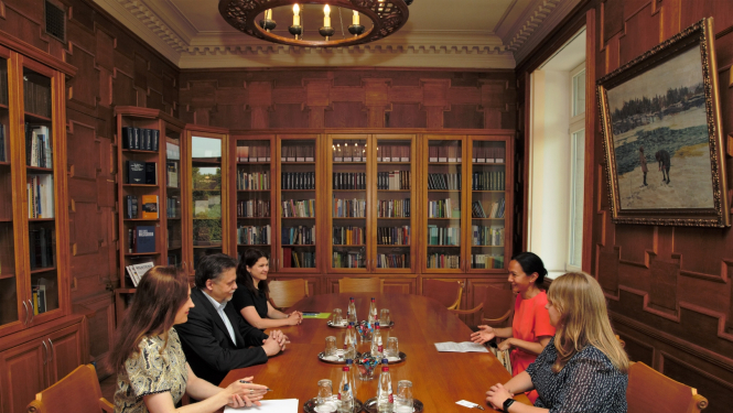 Tikšanās ar Nīderlandes vēstnieci