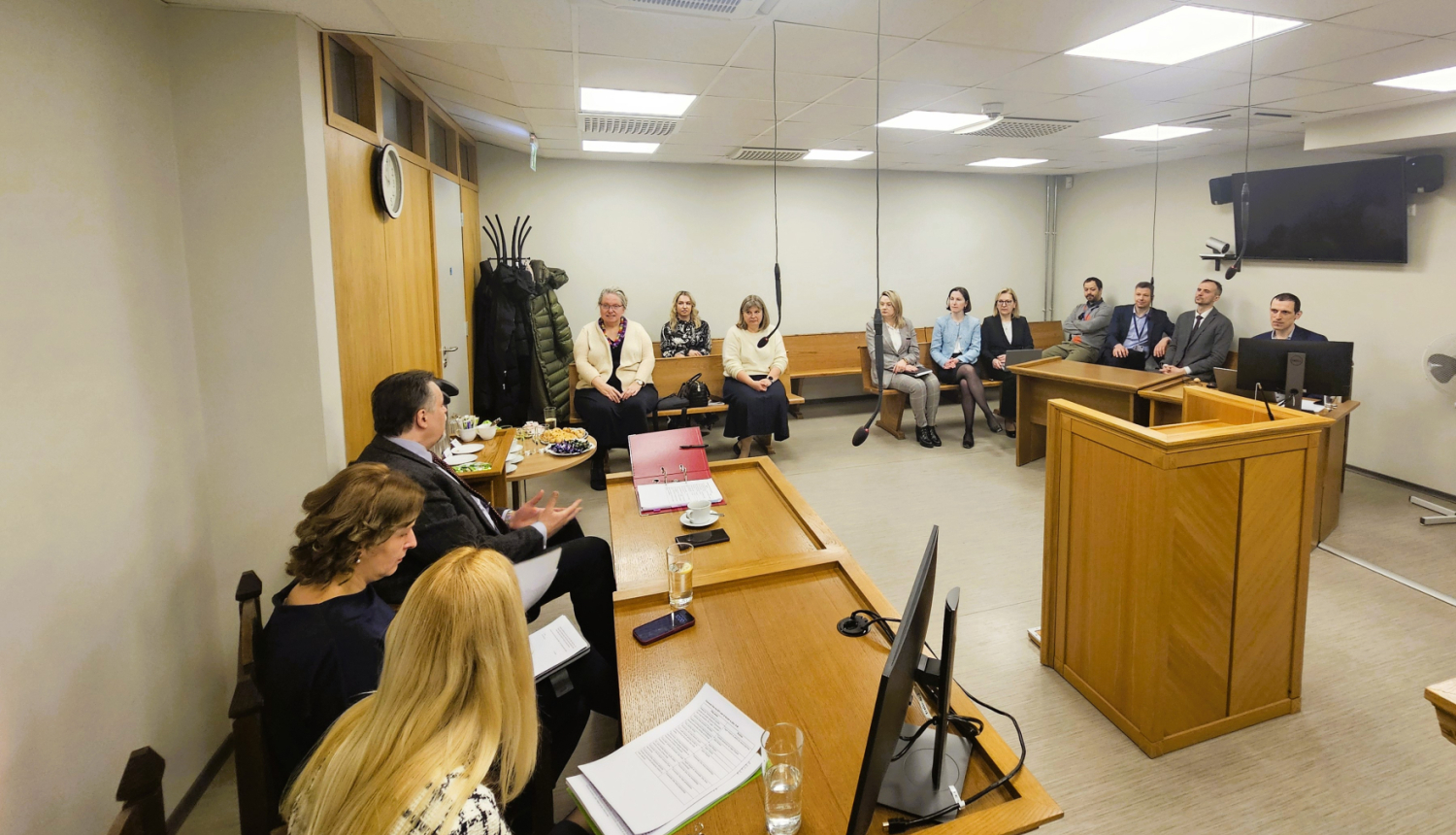 Tikšanās ar Ekonomisko lietu tiesas tiesnešiem