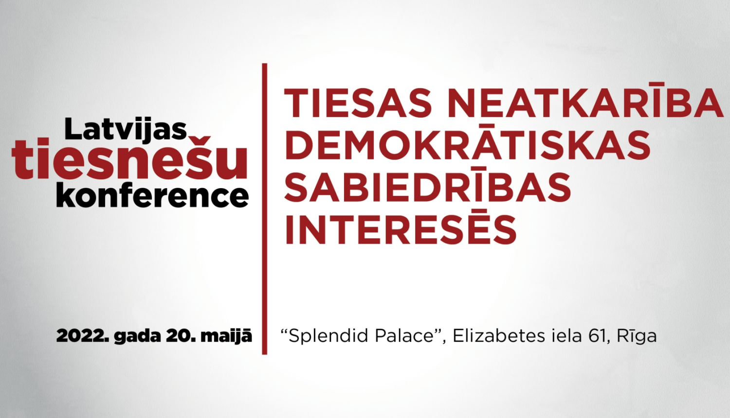 Tiesnešu konference 2022